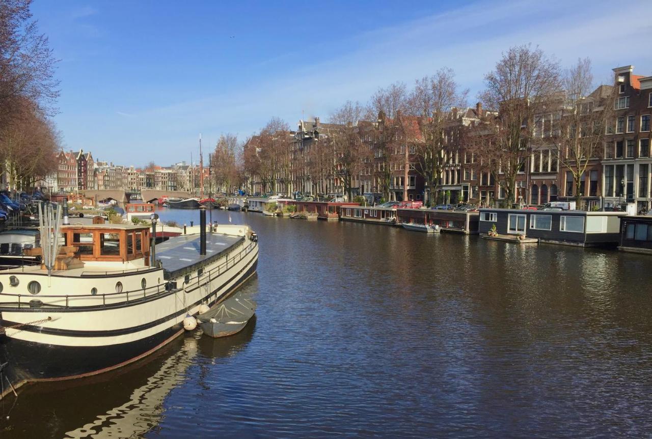 Top-Notch Apartment Along Canal In Historic Centre Amsterdam Exterior photo